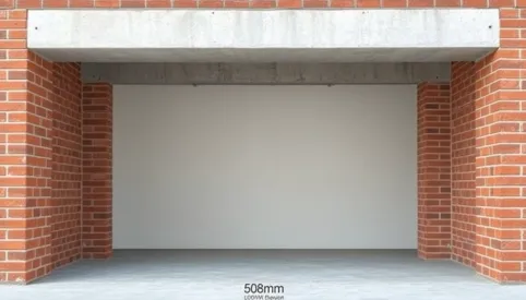 Jaki otwór pod brama garażowa 5m