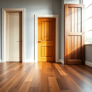 jakie drzwi do drewnianej podłogi