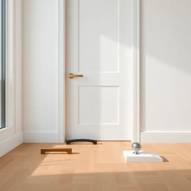 Jakie klamki do białych drzwi