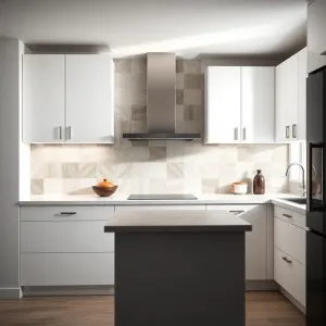 Jakie płytki do białych mebli kuchennych