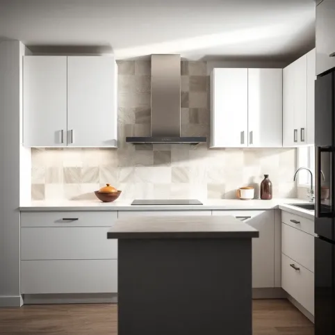 Jakie płytki do białych mebli kuchennych