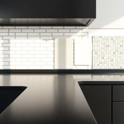 Jakie płytki do czarnego blatu