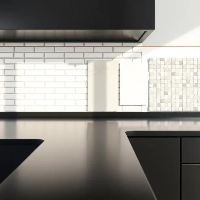 Jakie płytki do czarnego blatu