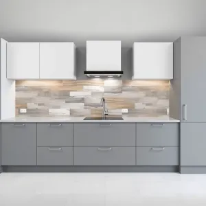Jakie płytki do szarych mebli kuchennych