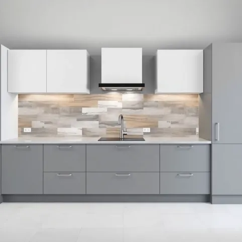 Jakie płytki do szarych mebli kuchennych