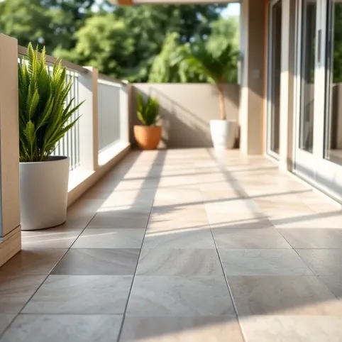 Jakie płytki na balkon