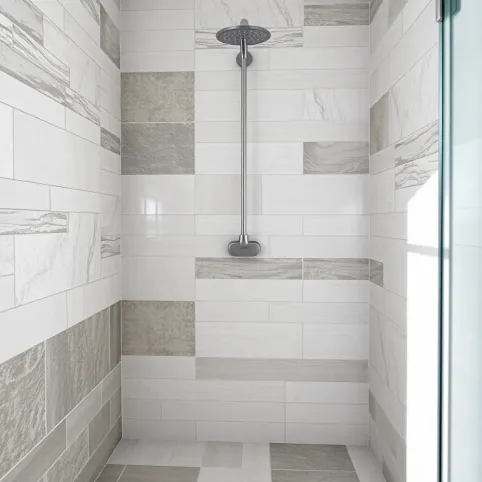 Jakie płytki na ścianę pod prysznic