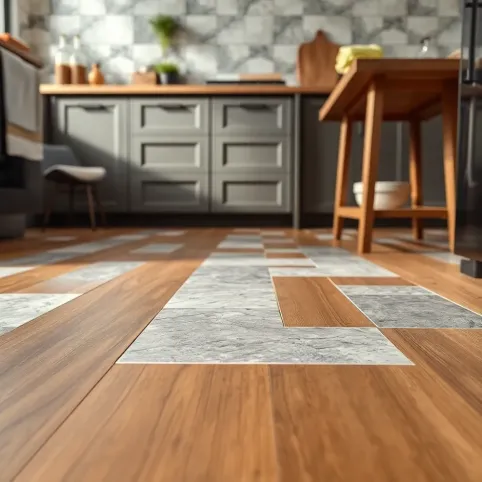 Jakie płytki pasują do drewnianej podłogi