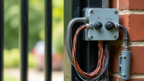 jakie przewody do bramy i furtki