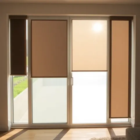 Jakie rolety na drzwi tarasowe przesuwne