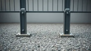 Jakie rozstaw słupki do bramy dwuskrzydłowej