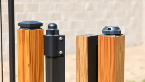 Jakie słupki do bramy dwuskrzydłowej