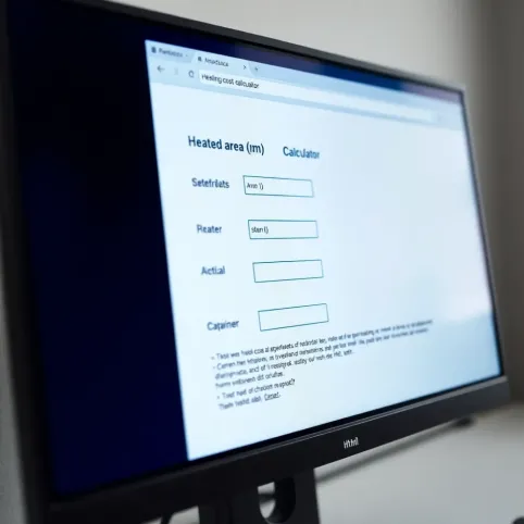 Kalkulator kosztów ogrzewania podłogowego