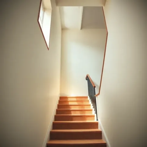 Kąt nachylenia schodów w domu