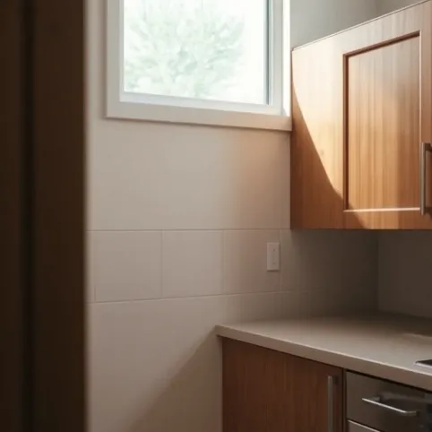 Kiedy kłaść płytki między szafkami w kuchni