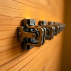 Klipsy do montażu paneli podłogowych na ścianie