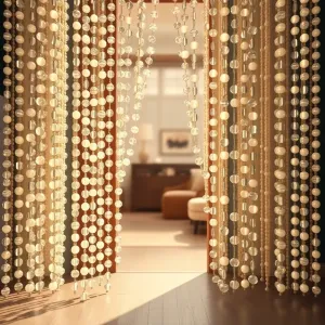 Koraliki zamiast drzwi