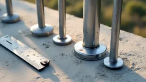 Kotwy do balustrady balkonowej