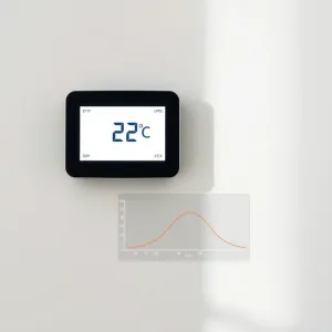 Krzywą grzewcza dla 22 stopni podłogówką