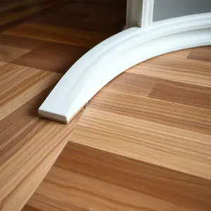 Krzywa podłoga a listwy przypodłogowe