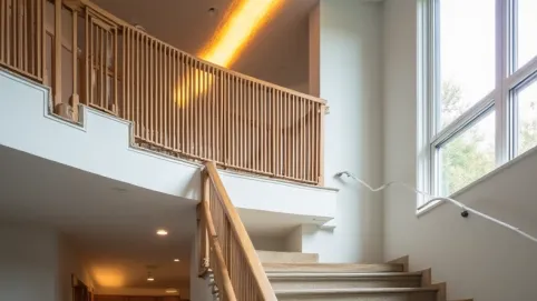 Lamele balustrada do sufitu