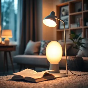 Lampa do czytania podłogowa