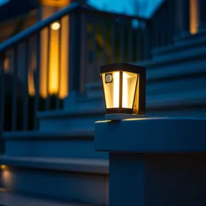 Lampa Schodowa Zewnętrzna Z Czujnikiem Ruchu