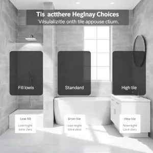 Łazienka płytki do jakiej wysokości