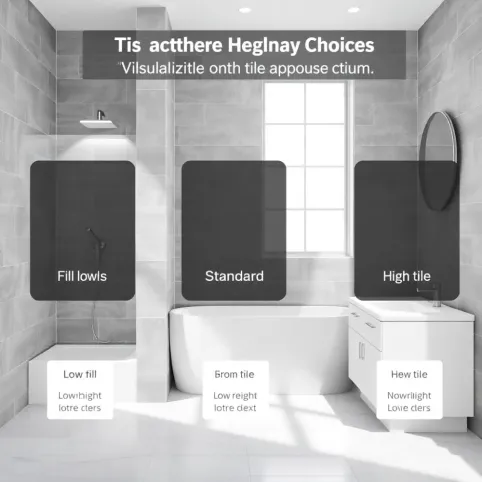 Łazienka płytki do jakiej wysokości