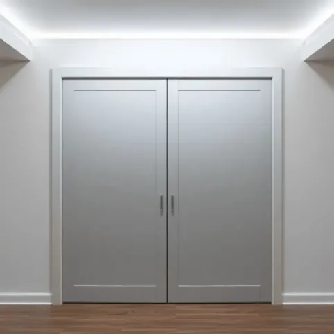 Lekkie drzwi do garderoby