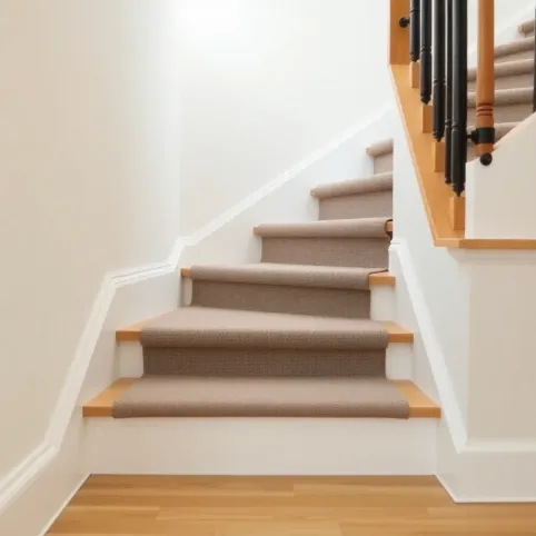 Listwa przypodłogowa na schodach