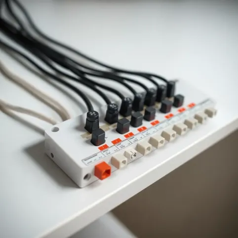 Listwa rozdzielacza podłogówki