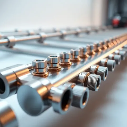 Listwa rozdzielcza do podłogówki