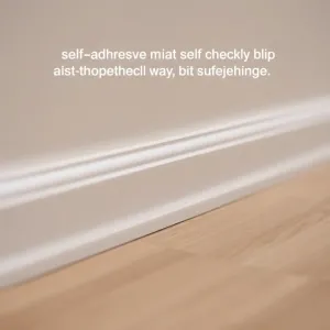 Listwy samoprzylepne podłogowe