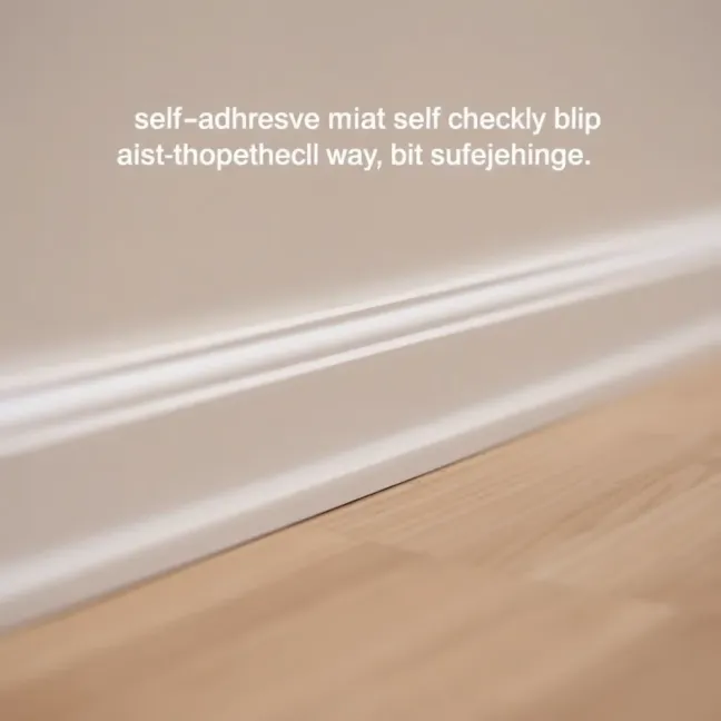 Listwy samoprzylepne podłogowe