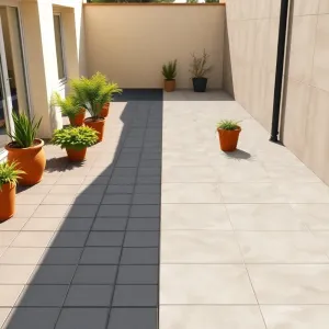 Małe czy duże płytki na taras