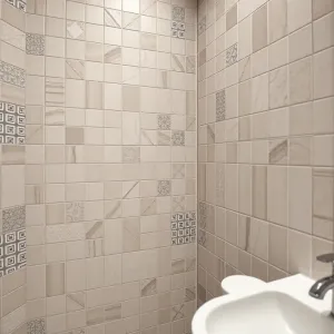 Małe płytki łazienkowe