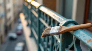 malowanie balustrady balkonowej