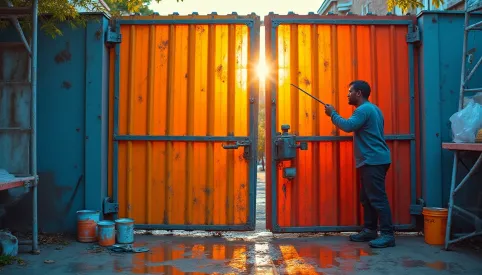 malowanie bramy cena