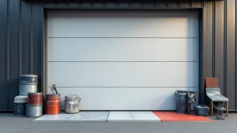 Malowanie bramy garażowej cena