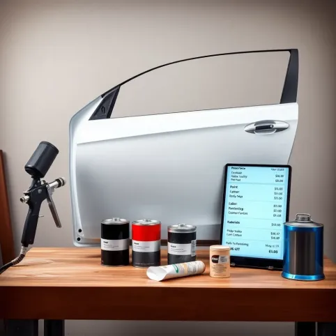 Malowanie drzwi samochodowych koszt