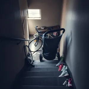 Mandat Za Wózek Na Klatce Schodowej