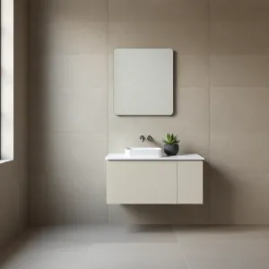 Matowe płytki w łazience