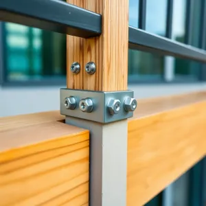 Mocowanie balustrady do elewacji