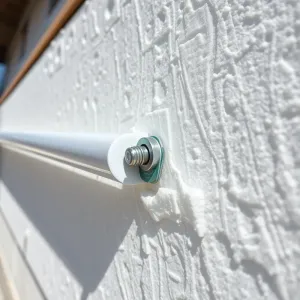 Mocowanie poręczy do styropianu