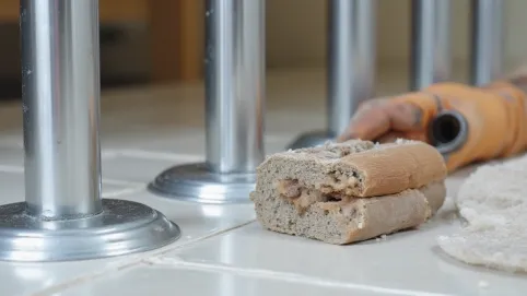 montaż balustrady na płytkach