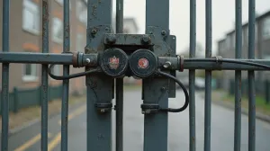 Montaż bramy dwuskrzydłowej z napędem