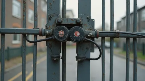 Montaż bramy dwuskrzydłowej z napędem