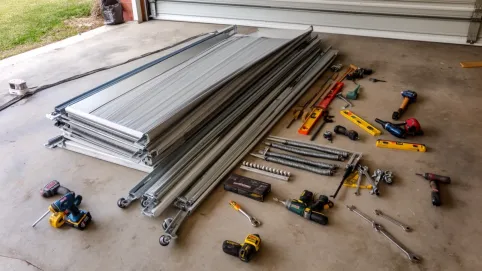 montaż bramy garażowej cena robocizny