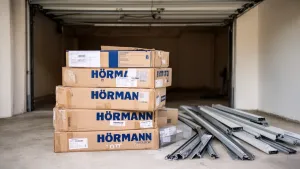 Montaż bramy garażowej Hormann